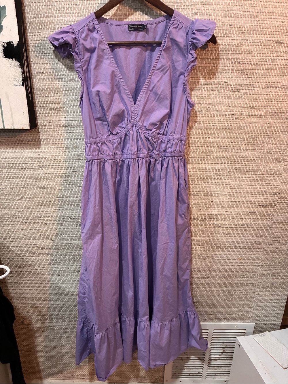 Vineyard Vines purple Maxi Dress small
